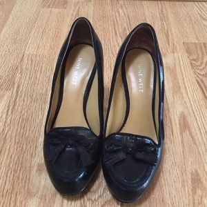 Nine West platform heels.